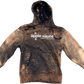 Black Distressed Sun Faded Hoodie